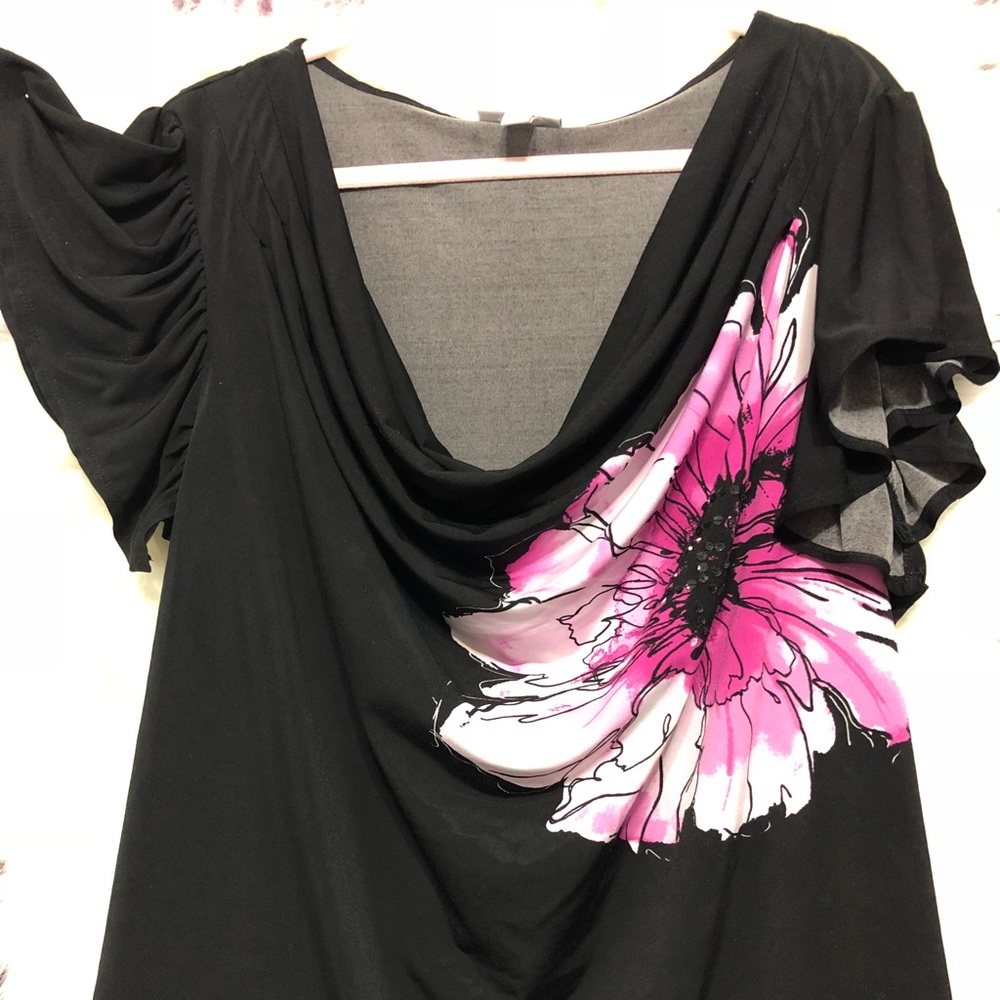 Fashion Bug Flower Blouse